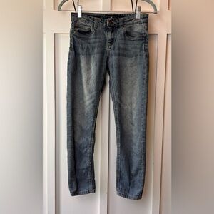 Lucky Brand Zoe Skinny Girls Size 10 Jeans Low Rise Y2K 90s Trendy School